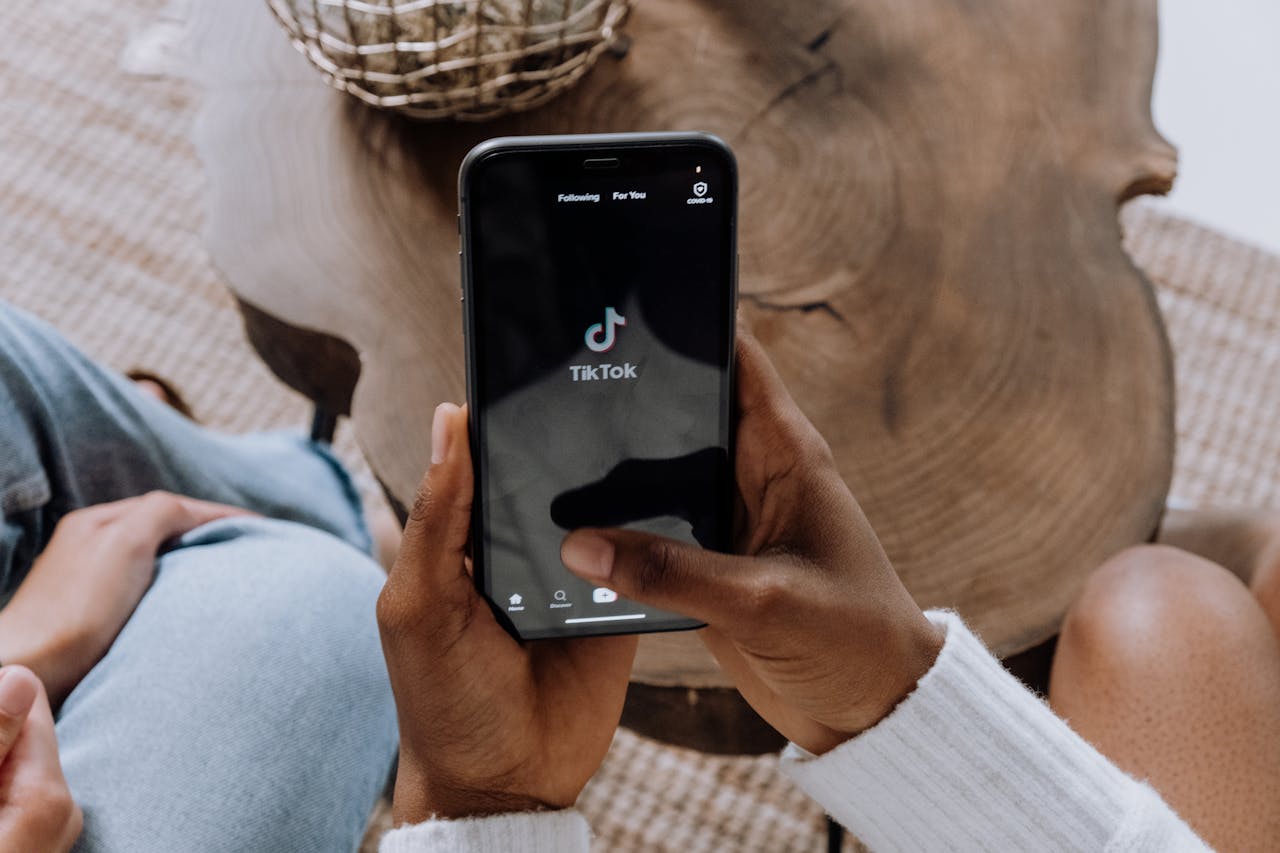 person holding smartphone
